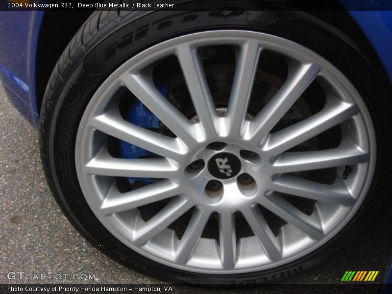 Deep Blue Metallic / Black Leather 2004 Volkswagen R32