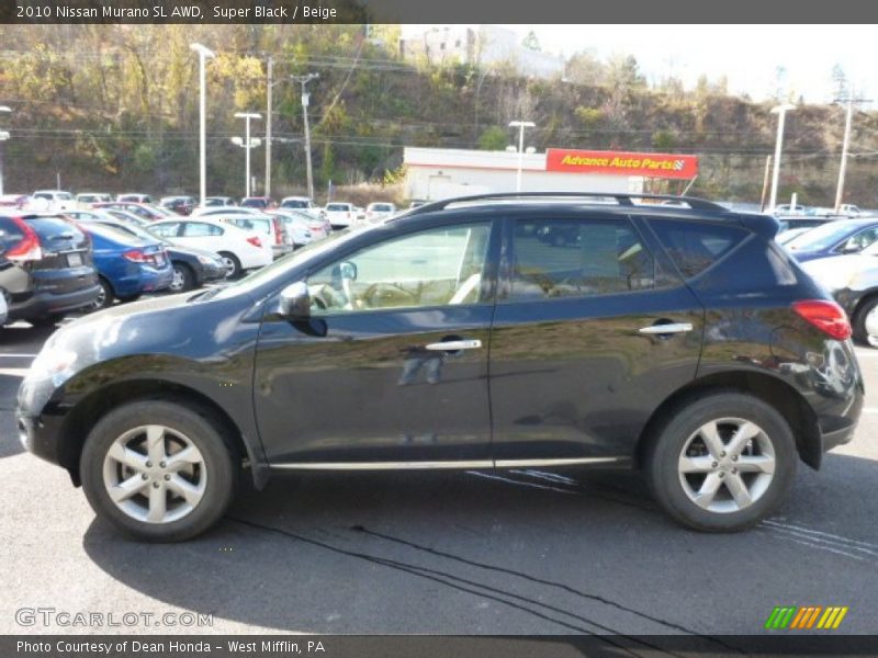 Super Black / Beige 2010 Nissan Murano SL AWD