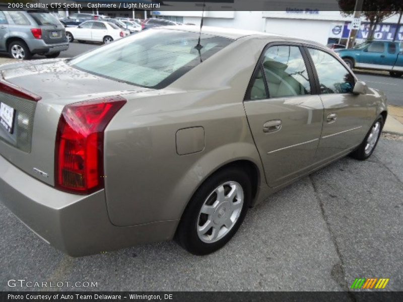 Cashmere / Light Neutral 2003 Cadillac CTS Sedan