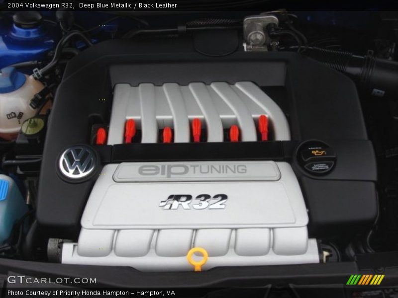 Deep Blue Metallic / Black Leather 2004 Volkswagen R32