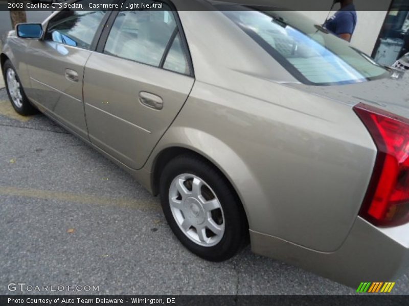 Cashmere / Light Neutral 2003 Cadillac CTS Sedan