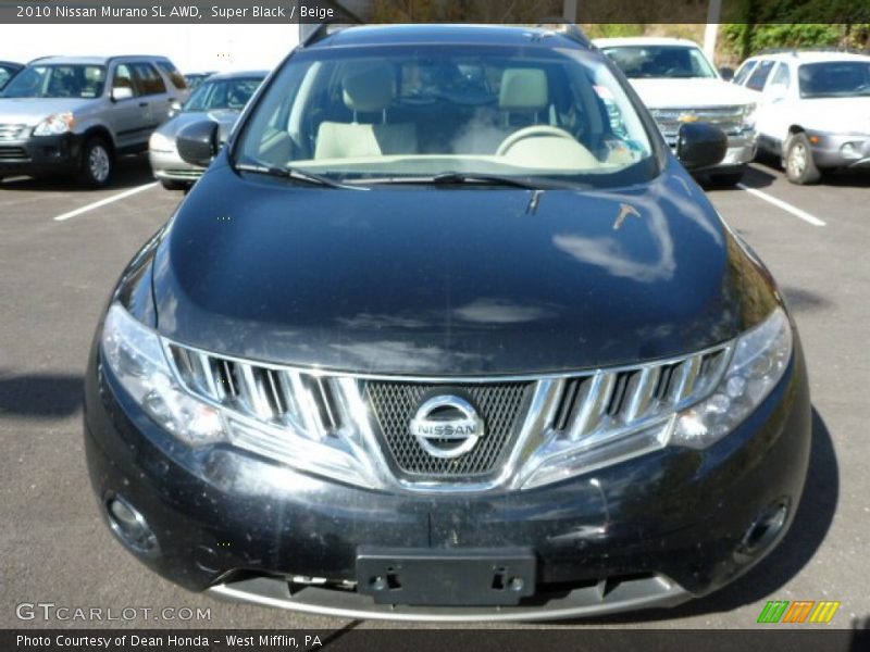 Super Black / Beige 2010 Nissan Murano SL AWD