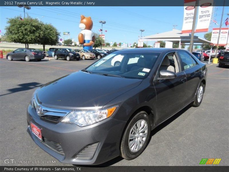 Magnetic Gray Metallic / Ivory 2012 Toyota Camry LE