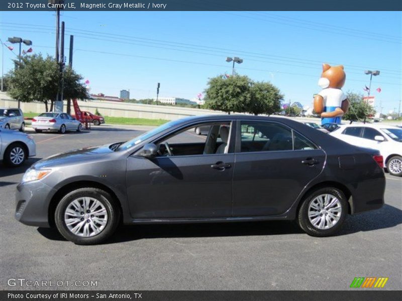 Magnetic Gray Metallic / Ivory 2012 Toyota Camry LE