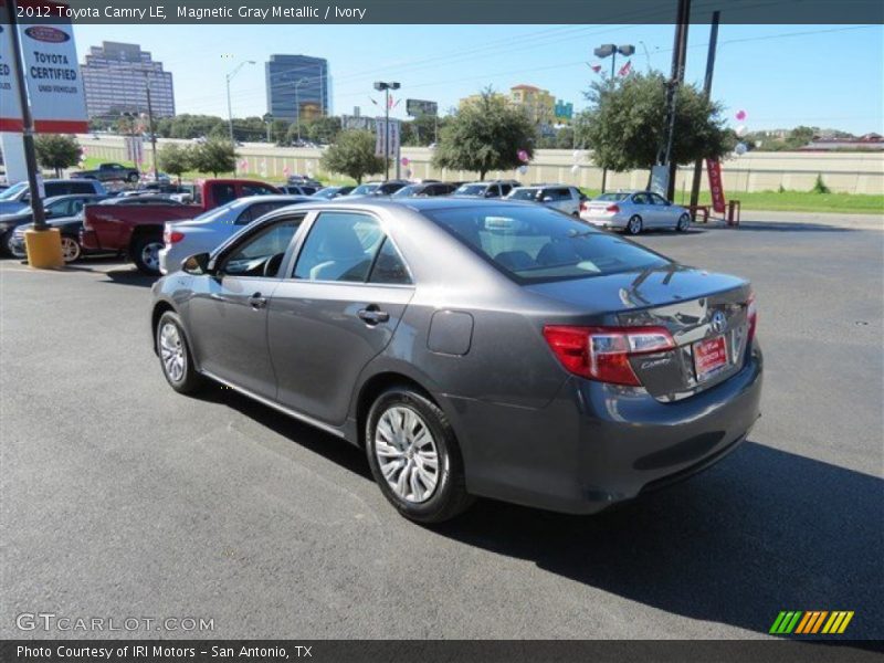 Magnetic Gray Metallic / Ivory 2012 Toyota Camry LE