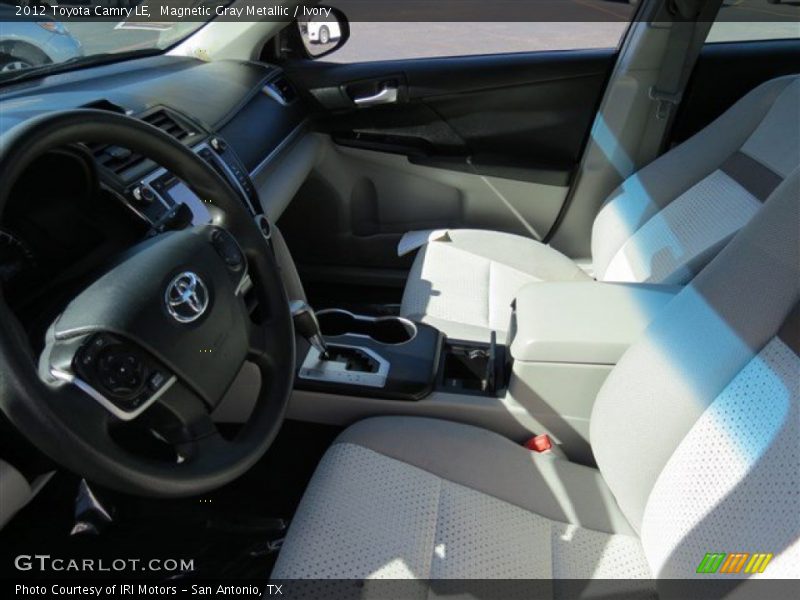 Magnetic Gray Metallic / Ivory 2012 Toyota Camry LE