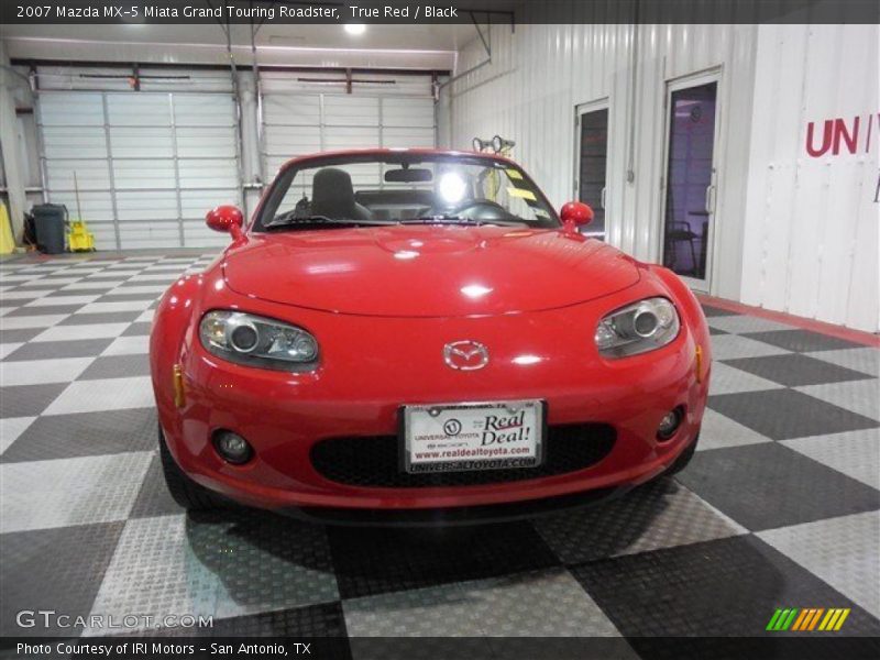 True Red / Black 2007 Mazda MX-5 Miata Grand Touring Roadster