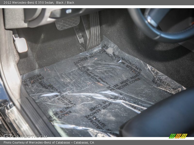 Black / Black 2012 Mercedes-Benz E 350 Sedan