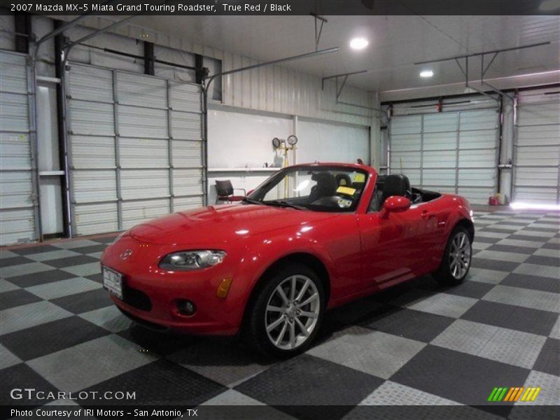 True Red / Black 2007 Mazda MX-5 Miata Grand Touring Roadster