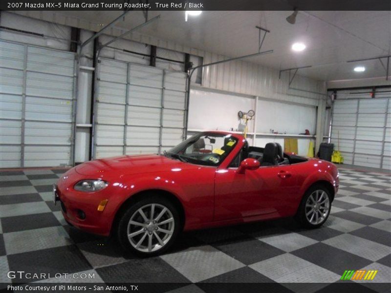 True Red / Black 2007 Mazda MX-5 Miata Grand Touring Roadster