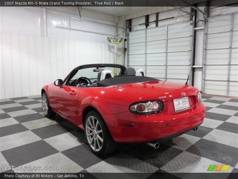 True Red / Black 2007 Mazda MX-5 Miata Grand Touring Roadster