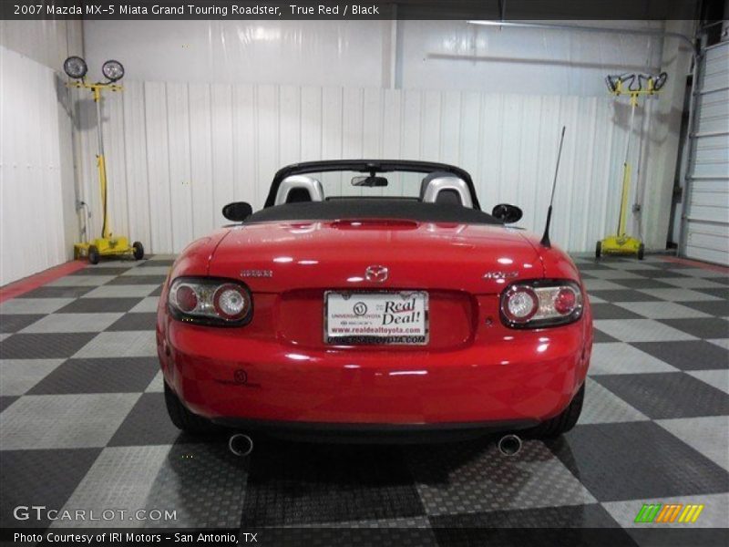 True Red / Black 2007 Mazda MX-5 Miata Grand Touring Roadster