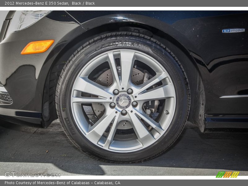 Black / Black 2012 Mercedes-Benz E 350 Sedan
