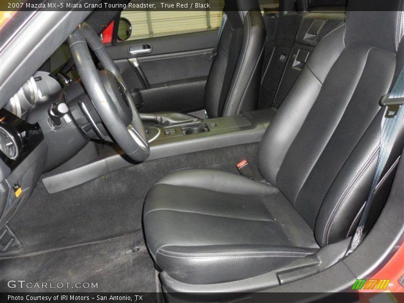 True Red / Black 2007 Mazda MX-5 Miata Grand Touring Roadster