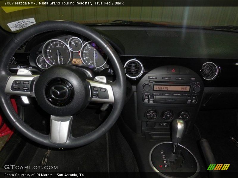 True Red / Black 2007 Mazda MX-5 Miata Grand Touring Roadster