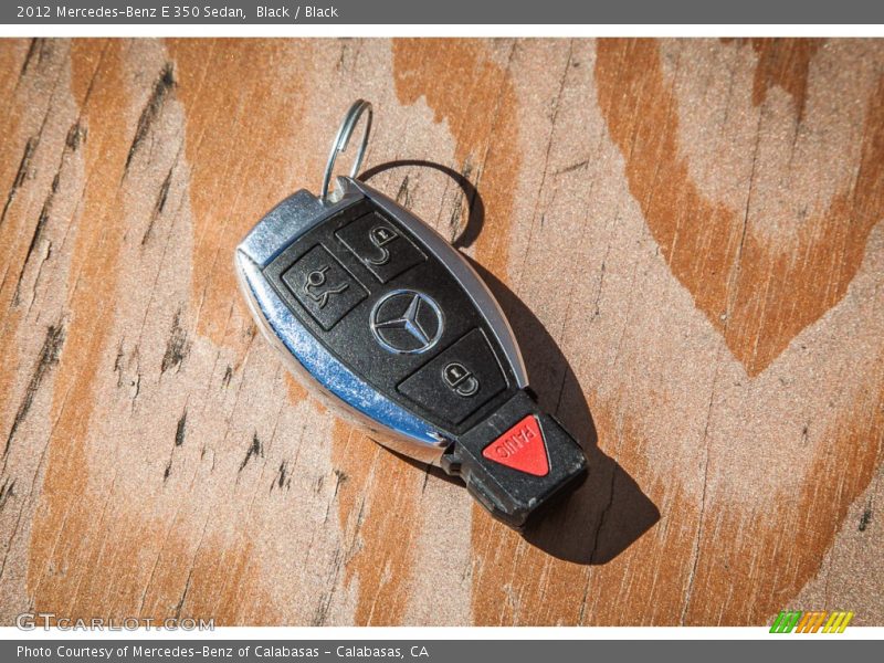 Black / Black 2012 Mercedes-Benz E 350 Sedan