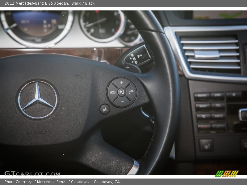 Black / Black 2012 Mercedes-Benz E 350 Sedan