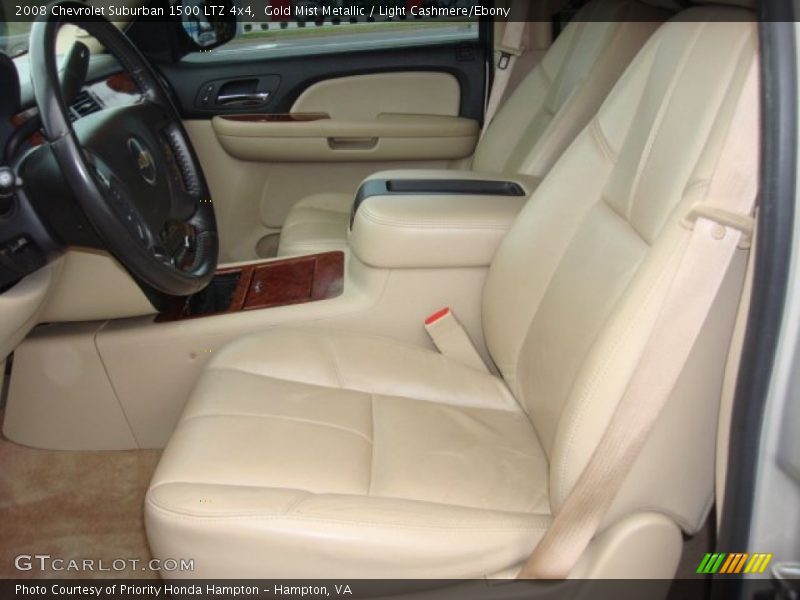 Gold Mist Metallic / Light Cashmere/Ebony 2008 Chevrolet Suburban 1500 LTZ 4x4