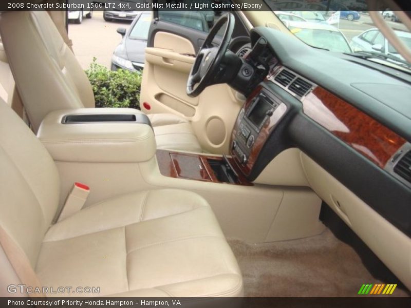 Gold Mist Metallic / Light Cashmere/Ebony 2008 Chevrolet Suburban 1500 LTZ 4x4