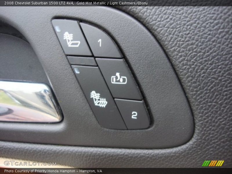 Gold Mist Metallic / Light Cashmere/Ebony 2008 Chevrolet Suburban 1500 LTZ 4x4