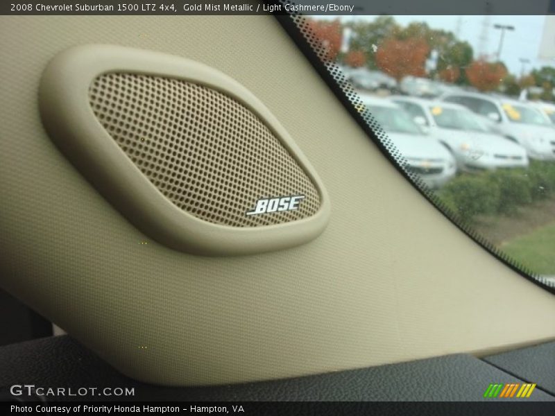Gold Mist Metallic / Light Cashmere/Ebony 2008 Chevrolet Suburban 1500 LTZ 4x4
