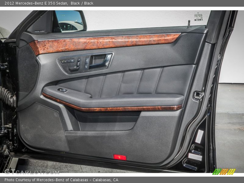 Black / Black 2012 Mercedes-Benz E 350 Sedan