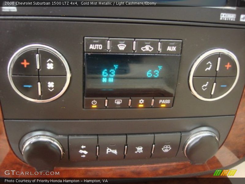 Gold Mist Metallic / Light Cashmere/Ebony 2008 Chevrolet Suburban 1500 LTZ 4x4