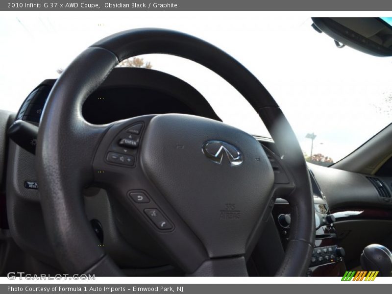 Obsidian Black / Graphite 2010 Infiniti G 37 x AWD Coupe