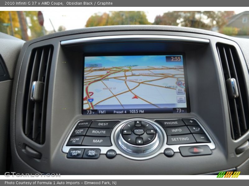 Obsidian Black / Graphite 2010 Infiniti G 37 x AWD Coupe