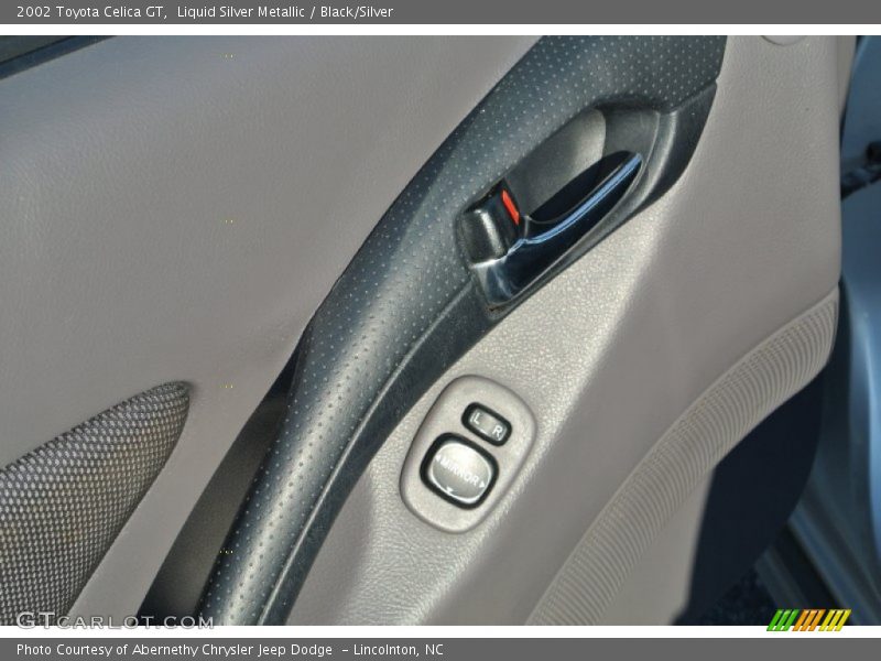 Liquid Silver Metallic / Black/Silver 2002 Toyota Celica GT