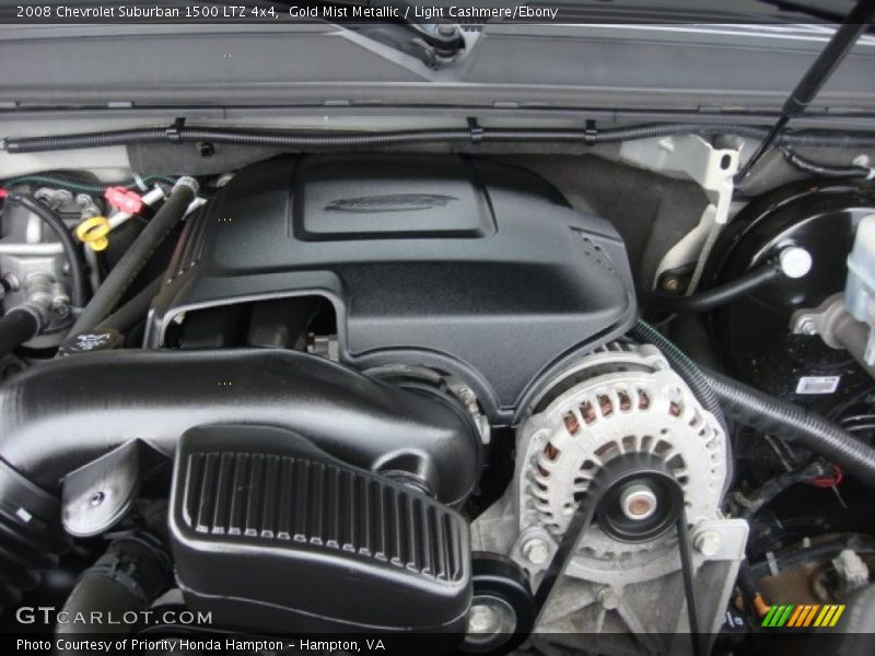 Gold Mist Metallic / Light Cashmere/Ebony 2008 Chevrolet Suburban 1500 LTZ 4x4