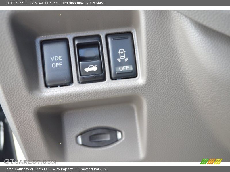 Obsidian Black / Graphite 2010 Infiniti G 37 x AWD Coupe