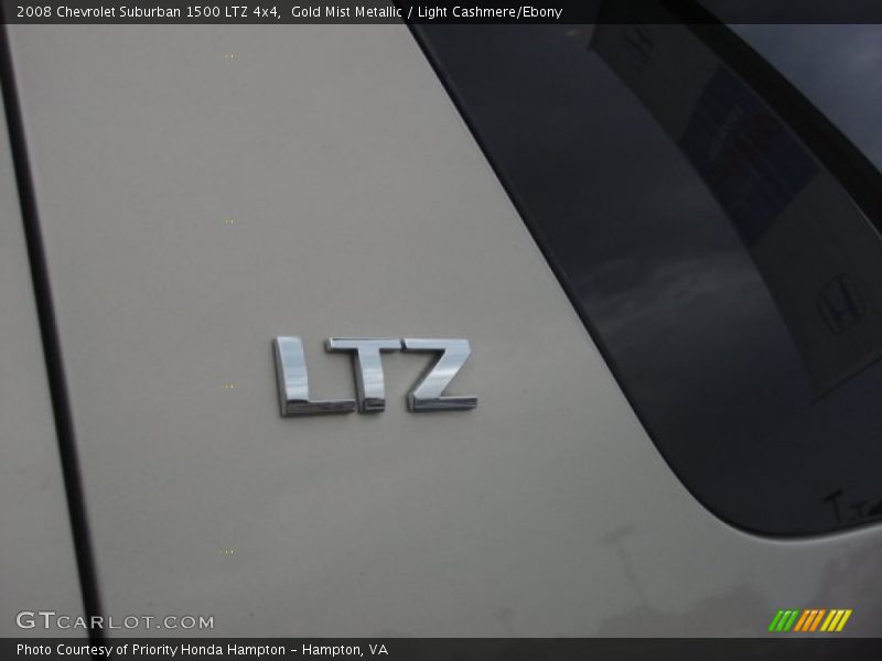 Gold Mist Metallic / Light Cashmere/Ebony 2008 Chevrolet Suburban 1500 LTZ 4x4