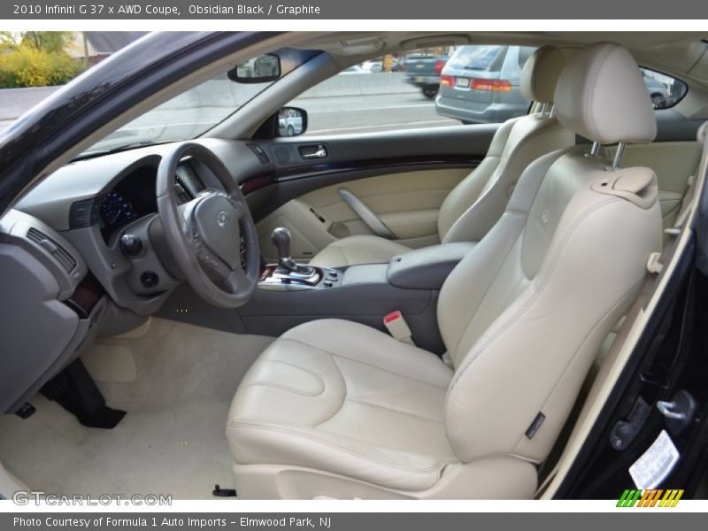 Obsidian Black / Graphite 2010 Infiniti G 37 x AWD Coupe