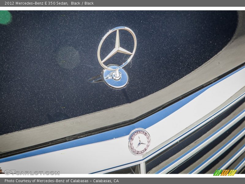 Black / Black 2012 Mercedes-Benz E 350 Sedan