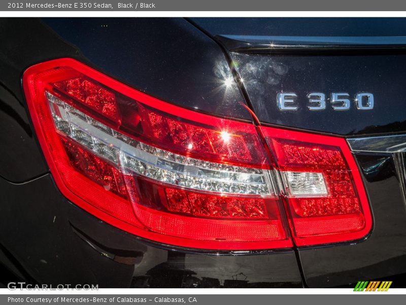 Black / Black 2012 Mercedes-Benz E 350 Sedan
