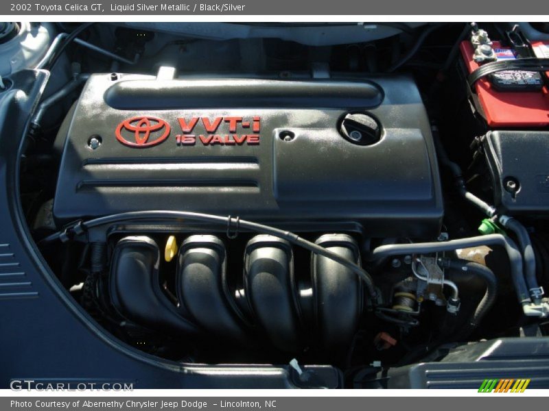 Liquid Silver Metallic / Black/Silver 2002 Toyota Celica GT