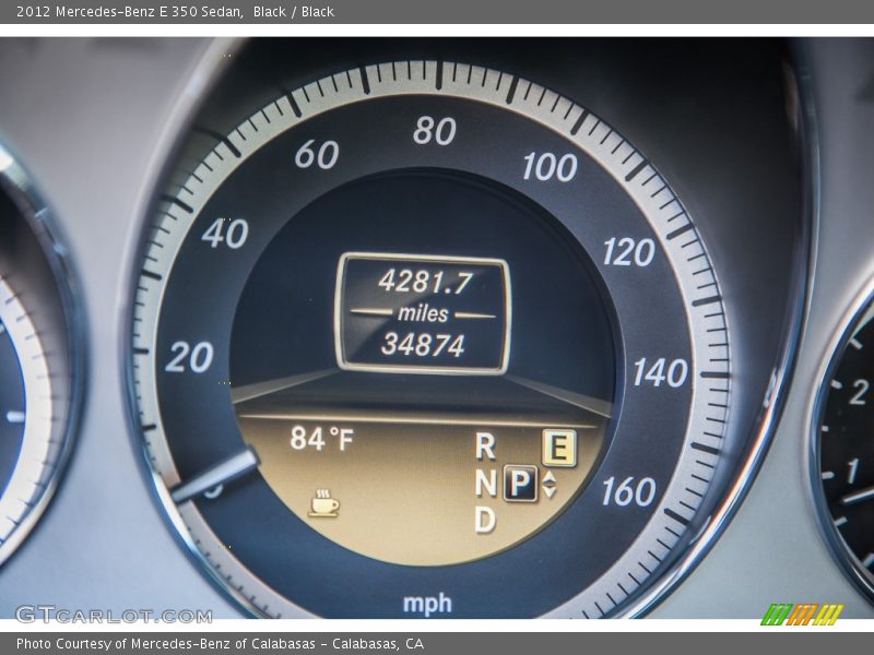 Black / Black 2012 Mercedes-Benz E 350 Sedan