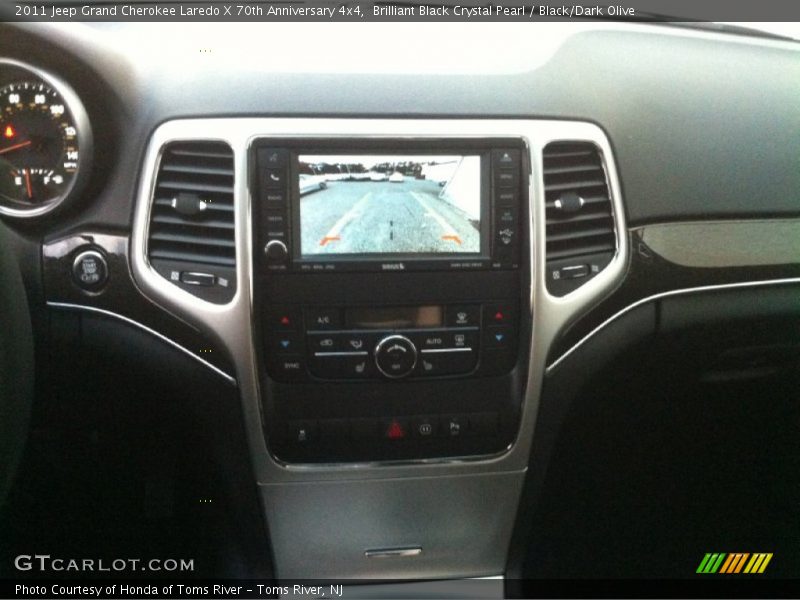 Brilliant Black Crystal Pearl / Black/Dark Olive 2011 Jeep Grand Cherokee Laredo X 70th Anniversary 4x4