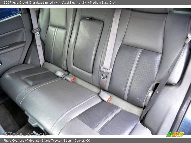 Steel Blue Metallic / Medium Slate Gray 2007 Jeep Grand Cherokee Limited 4x4