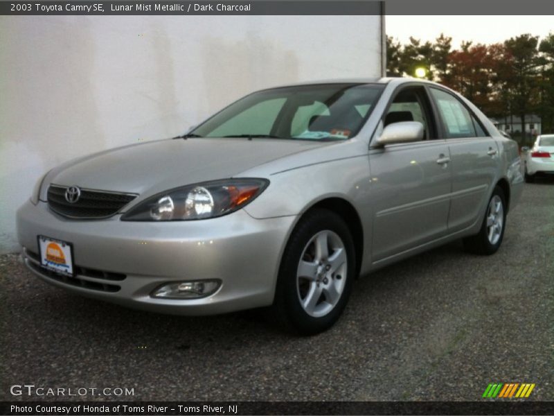 Lunar Mist Metallic / Dark Charcoal 2003 Toyota Camry SE