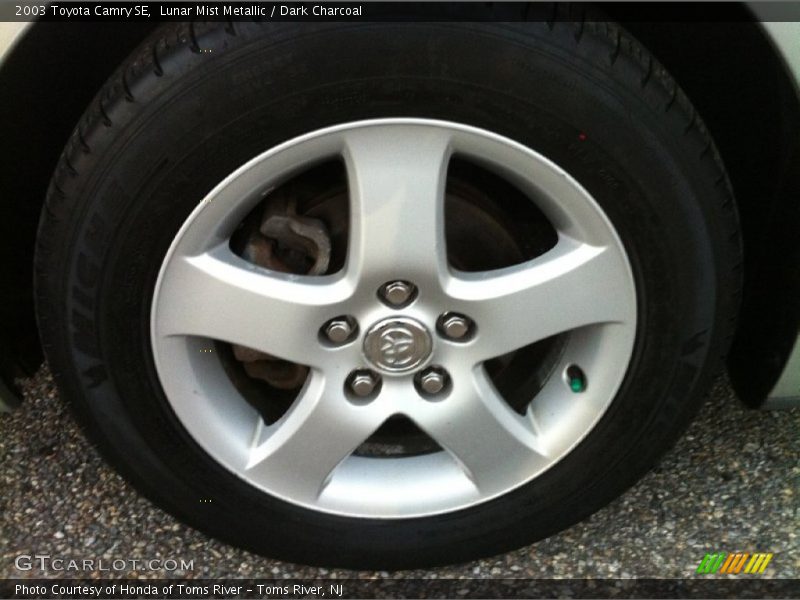 Lunar Mist Metallic / Dark Charcoal 2003 Toyota Camry SE