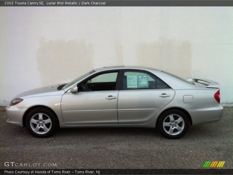 Lunar Mist Metallic / Dark Charcoal 2003 Toyota Camry SE