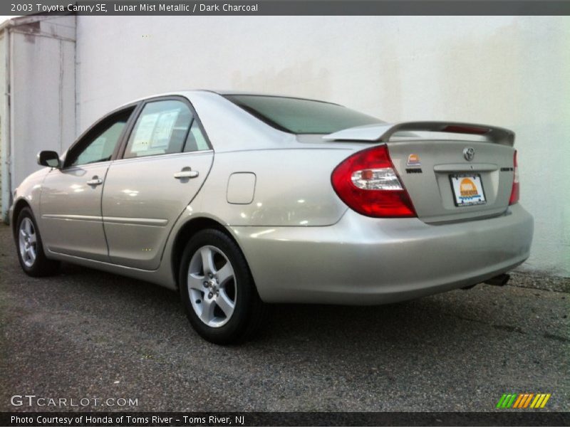 Lunar Mist Metallic / Dark Charcoal 2003 Toyota Camry SE