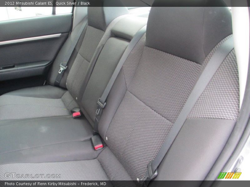 Quick Silver / Black 2012 Mitsubishi Galant ES