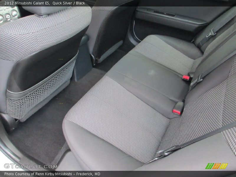Quick Silver / Black 2012 Mitsubishi Galant ES