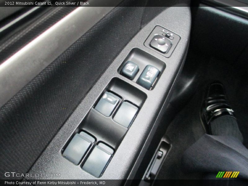 Quick Silver / Black 2012 Mitsubishi Galant ES