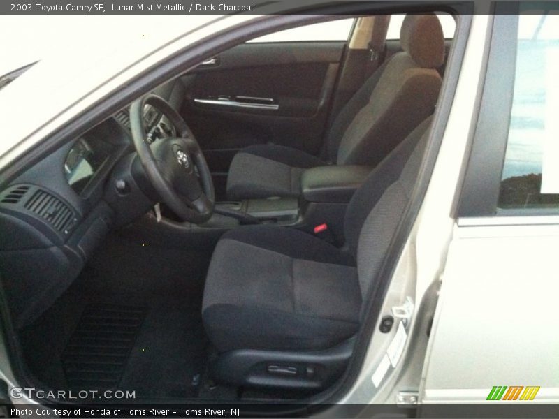  2003 Camry SE Dark Charcoal Interior