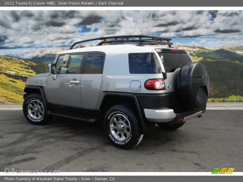 Silver Fresco Metallic / Dark Charcoal 2012 Toyota FJ Cruiser 4WD