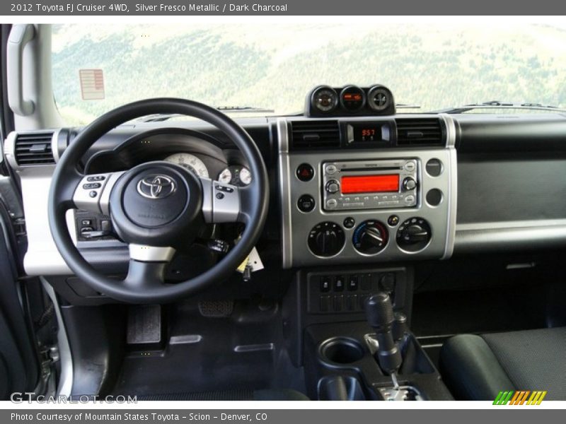 Silver Fresco Metallic / Dark Charcoal 2012 Toyota FJ Cruiser 4WD
